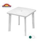 GRANDSOLEIL Rodi table  - 39 ks 80x80 štvorcový polypropylénový stôl