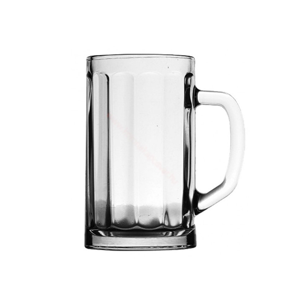 Sklenený krígeľ na pivo 13x7,4 cm, 300 ml