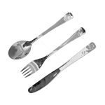 Detský príborový set 19 cm, 3-dielny, nehrdzavejúci