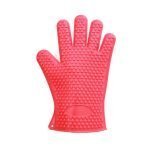 Silikónová rukavica na pečenie, 28 cm, červená