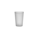 Pohár, 240 ml, pieskovaný, polypropylén