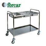 forcar CA 1386 - Servisné vozíky z nehrdzavejúcej ocele