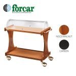 forcar CL 2255 - Drevený servisný vozík s kupolou