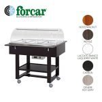 forcar CL 2777N - drevevný ohrevný vozík