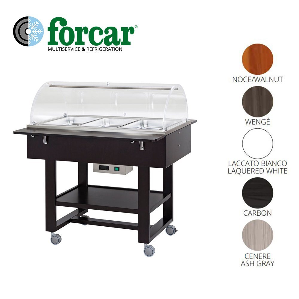 forcar CL 2777N - drevevný ohrevný vozík