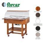 forcar CL 2778N - drevevný ohrevný vozík