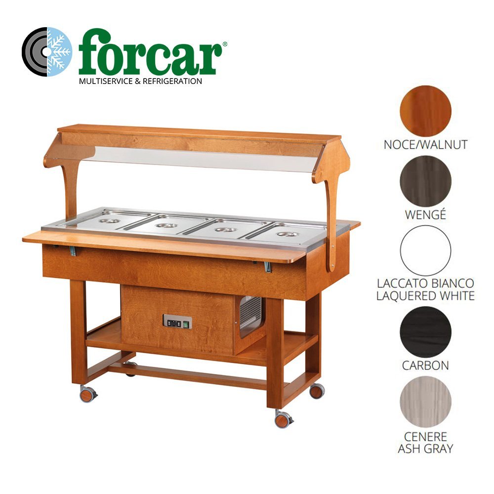 forcar ELR 2825 - Drevený chladiaci vozík