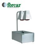 forcar BI 4719D - Infračervené lampy s Gastronorm GN1/1 nádobou