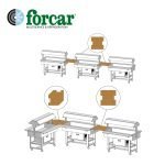 forcar - Spojovacia drevená polica