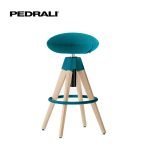 Arki-Stool ARKW 6/2 - 10 Ks - Barová stolička s čalúneným sedadlom