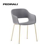 Pedrali Babila 2736 - 6 Ks - Kreslo s čalúnenou škrupinou z polyuretánovej peny