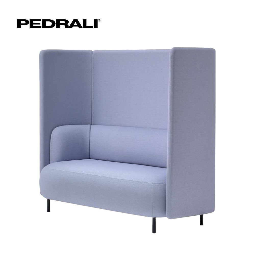 Pedrali Buddyhub BDH002/140 - Dvojkreslo s operadlom