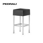 Pedrali Cube 1402 - 8 Ks - Barová stolička s čalúneným sedadlom