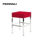 Pedrali Cube XL1453 - 8 Ks - Barová stolička s čalúneným sedadlom
