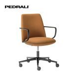 Pedrali Elinor 3756  - Kancelárske kreslo s čalúneným sedadlom