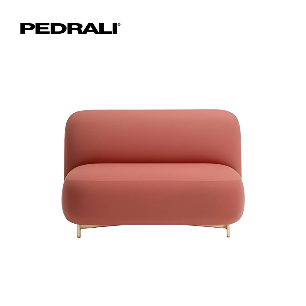 Pedrali Buddy 218/2 - Čalúnená Pohovka bez opierky na ruky