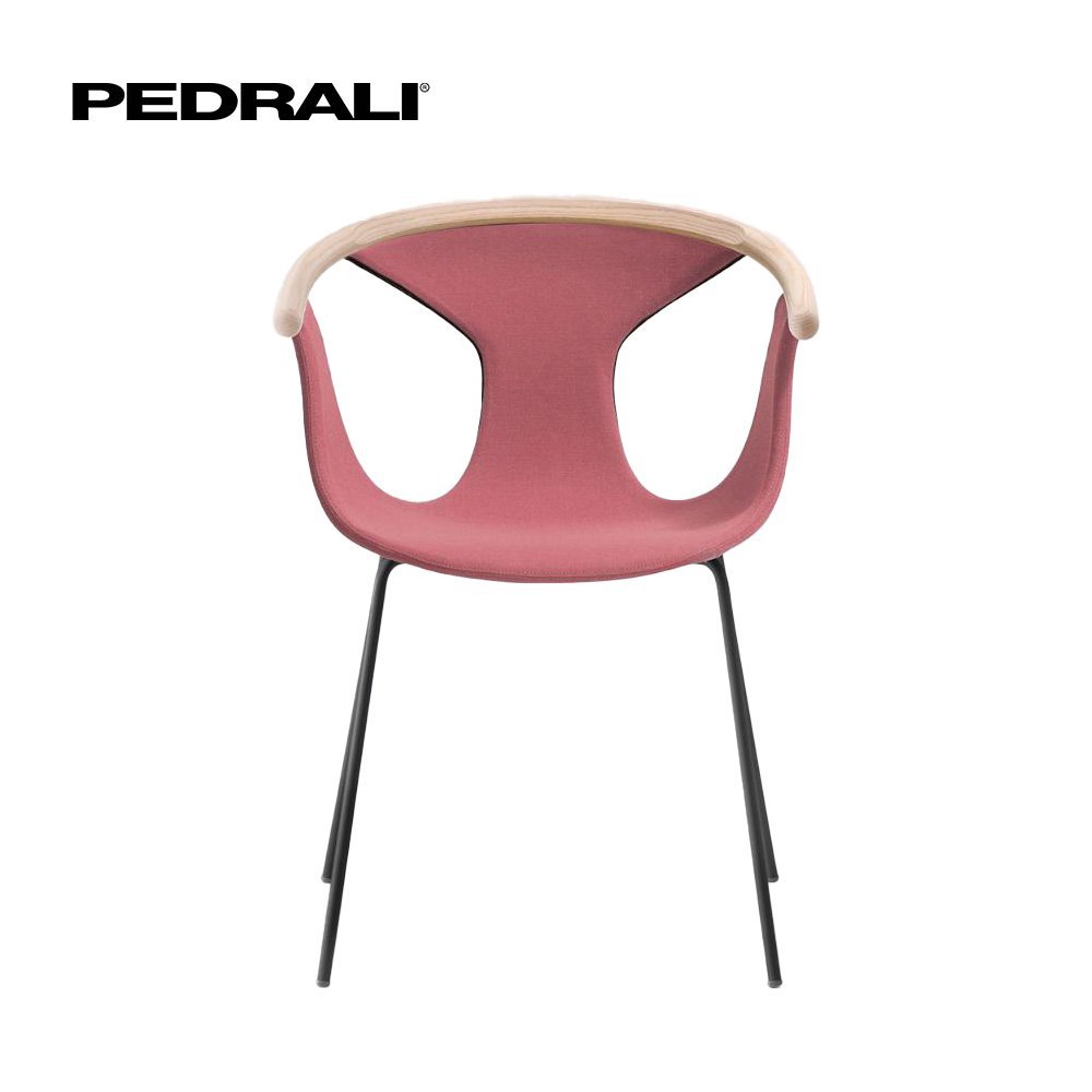 Pedrali Fox 3724 - 2 Ks - Kreslo s čalúneným sedadlom