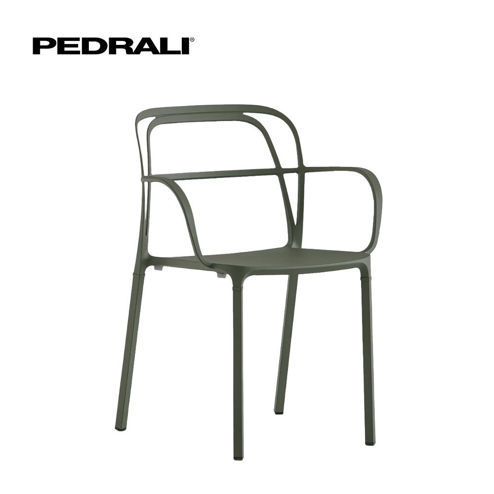 Pedrali Intrigo 3715 - 6 Ks - Kreslo z hliníka