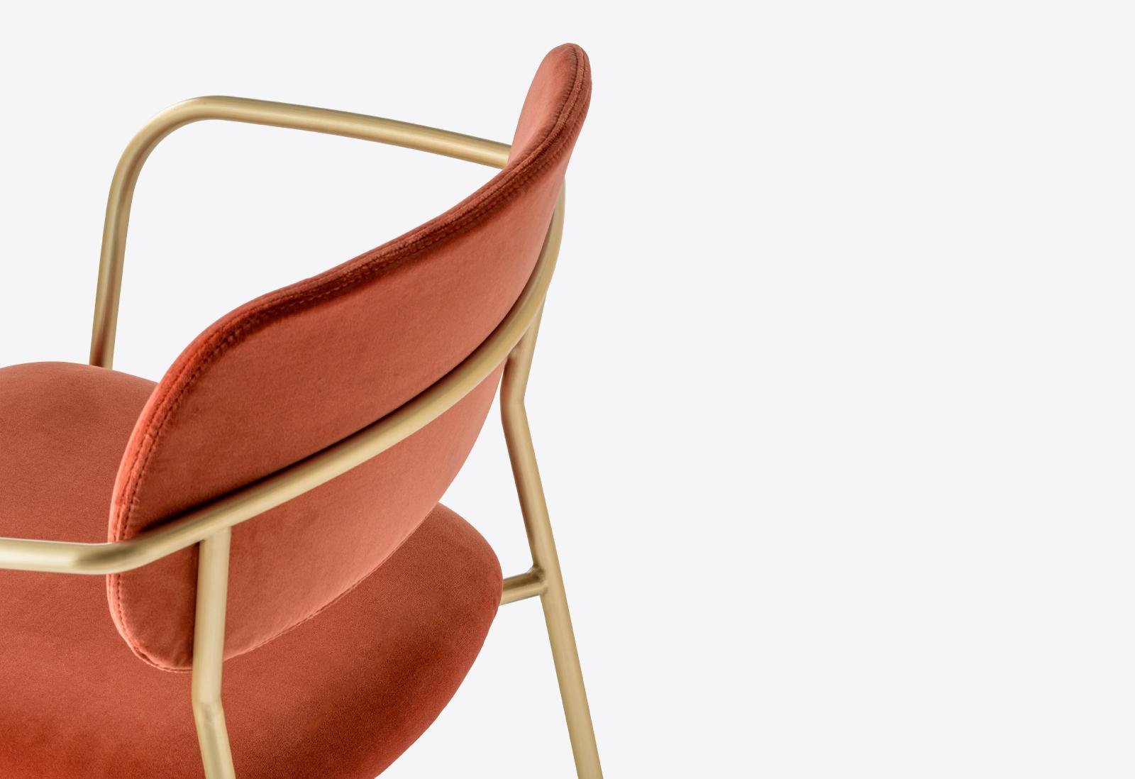 Pedrali Jazz 3704 - 6 Ks - Kreslo so čalúneným sedadlom – Obrázok 2