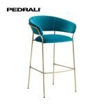 Pedrali Jazz 3718 - 3 Ks - Barová stolička s čalúneným sedadlom