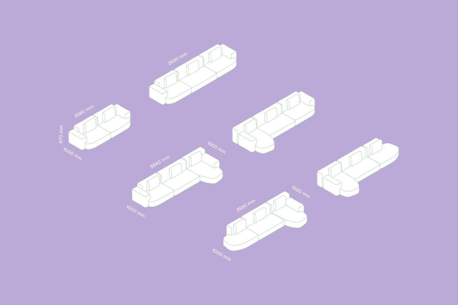 Pedrali Jeff - 004, 005 - Čalúnená stolička – Obrázok 3