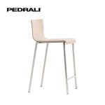 Pedrali Kuadra 1326 - 6 Ks - Barová stolička so škrupinou z jaseňovej preglejky