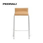 Pedrali Kuadra 1332/F - 6 Ks - Barová stolička s čalúneným sedadlom