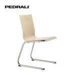 Pedrali Kuadra 1395 - 8 Ks - Stolička so škrupinou z jaseňovej preglejky