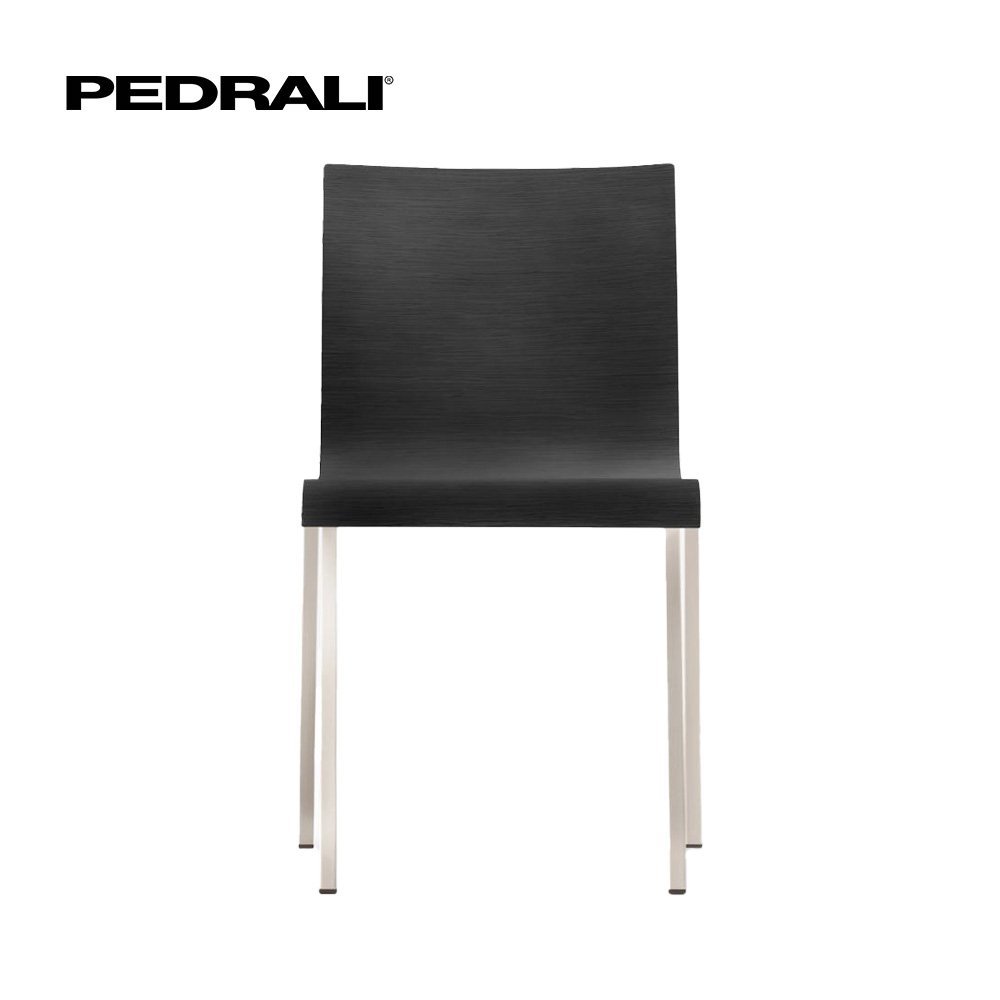 Pedrali Kuadra XL 2413 - 10 Ks - Stolička so škrupinou z jaseňovej preglejky