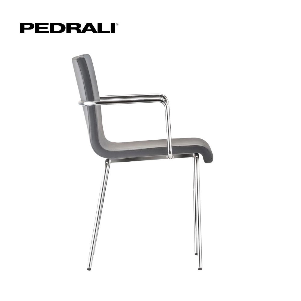 Pedrali Kuadra XL 2484 - 6 Ks - Kreslo s čalúneným sedadlom