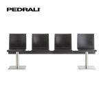 Pedrali Kuadra XL 2604 - 2 Ks - Technopolymérová škrupina, hliníkový rám