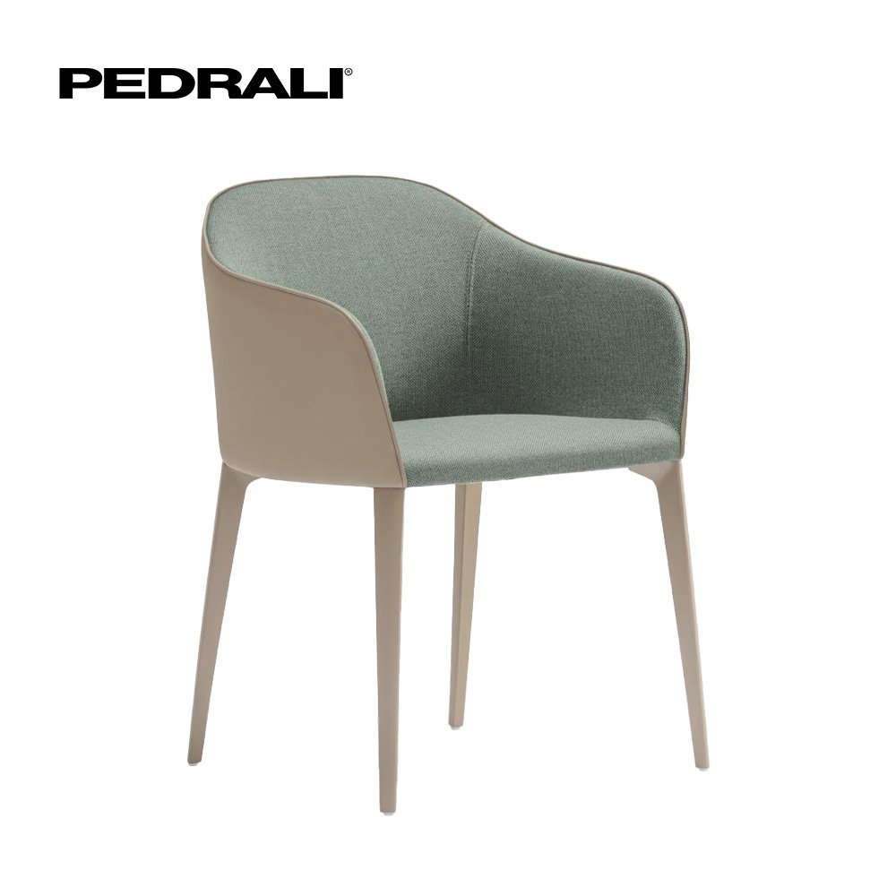 Pedrali Laja 2 885/2 - 4 Ks - Kreslo s čalúneným sedadlom