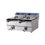 Stolová fritéza 2 x 10 liter 3,5 + 3,5 kW