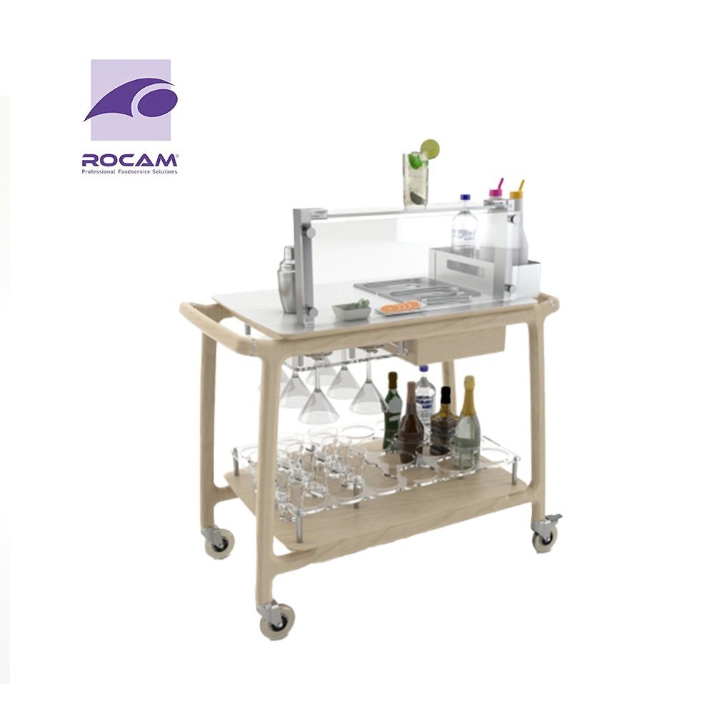 Rocam -ARIANNA BAR - Servírovací vozík koktejlový