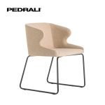 Pedrali Leila 682 - 4 Ks - Stolička s čalúneným sedadlom