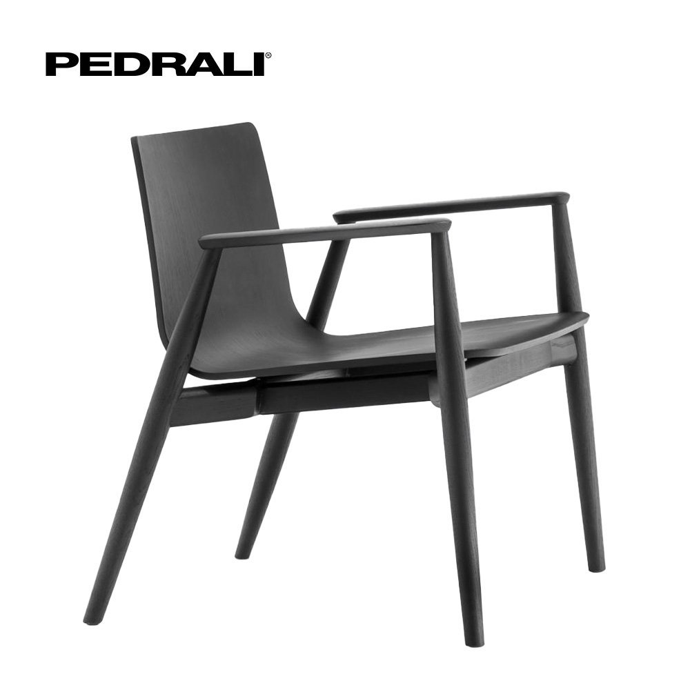 Pedrali Malmö 295 - 6 Ks - Kreslo so škrupinou z jaseňovej preglejky