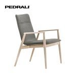 Pedrali Malmö 298 - 2 Ks - Kreslo so škrupinou z jaseňovej preglejky