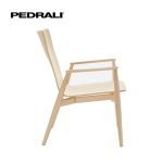 Pedrali Malmö 299 - 6 Ks - Kreslo so škrupinou z jaseňovej preglejky