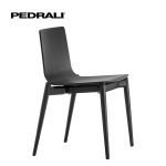 Pedrali Malmö 390 - 6 Ks - Stolička so škrupinou z jaseňovej preglejky