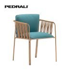 Pedrali Narì 6360 - 4 Ks - Kreslo s čalúneným sedadlom