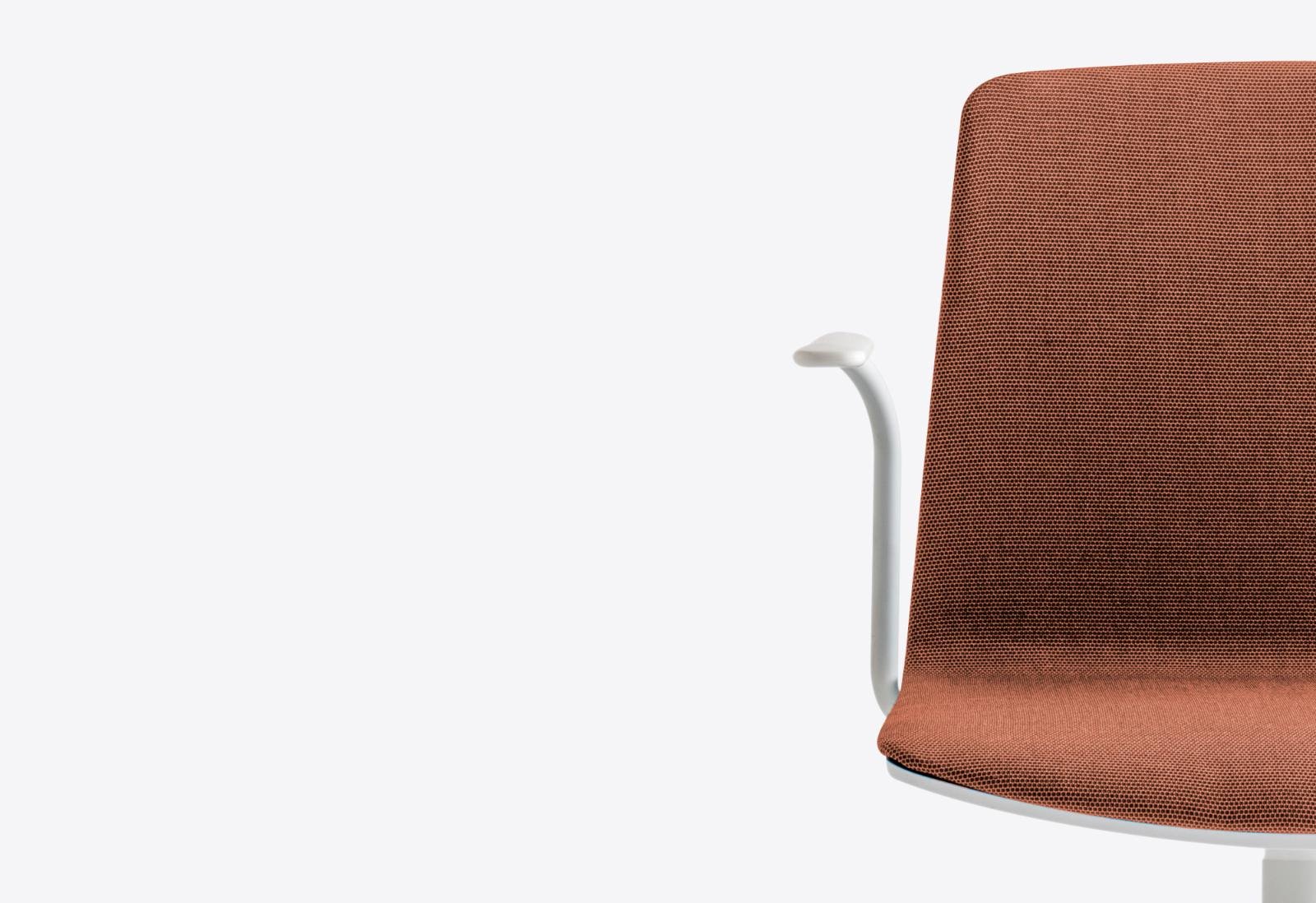 Pedrali Noa 728 - 4 Ks - Kancelárská stolička s čalúneným sedadlom – Obrázok 2