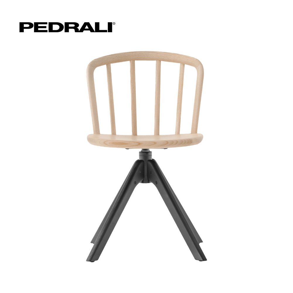 Pedrali Nym 2840 - 4 Ks - Stolička so škrupinou z jaseňovej preglejky