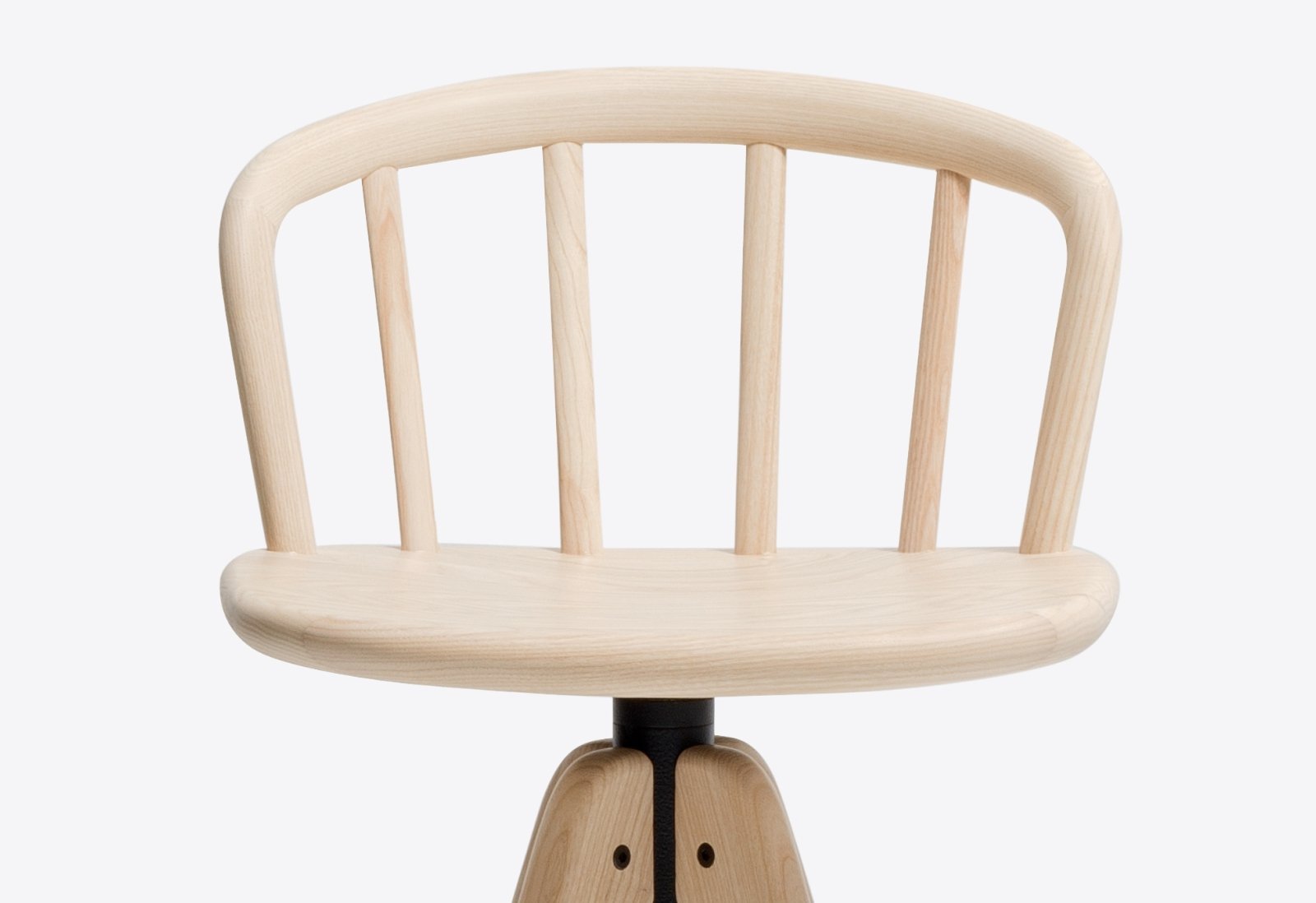 Pedrali Nym 2849 - 3 Ks - Barová stolička so škrupinou z jaseňovej preglejky – Obrázok 3