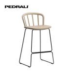 Pedrali Nym 2858 - 4 Ks - Barová stolička so škrupinou z jaseňovej preglejky