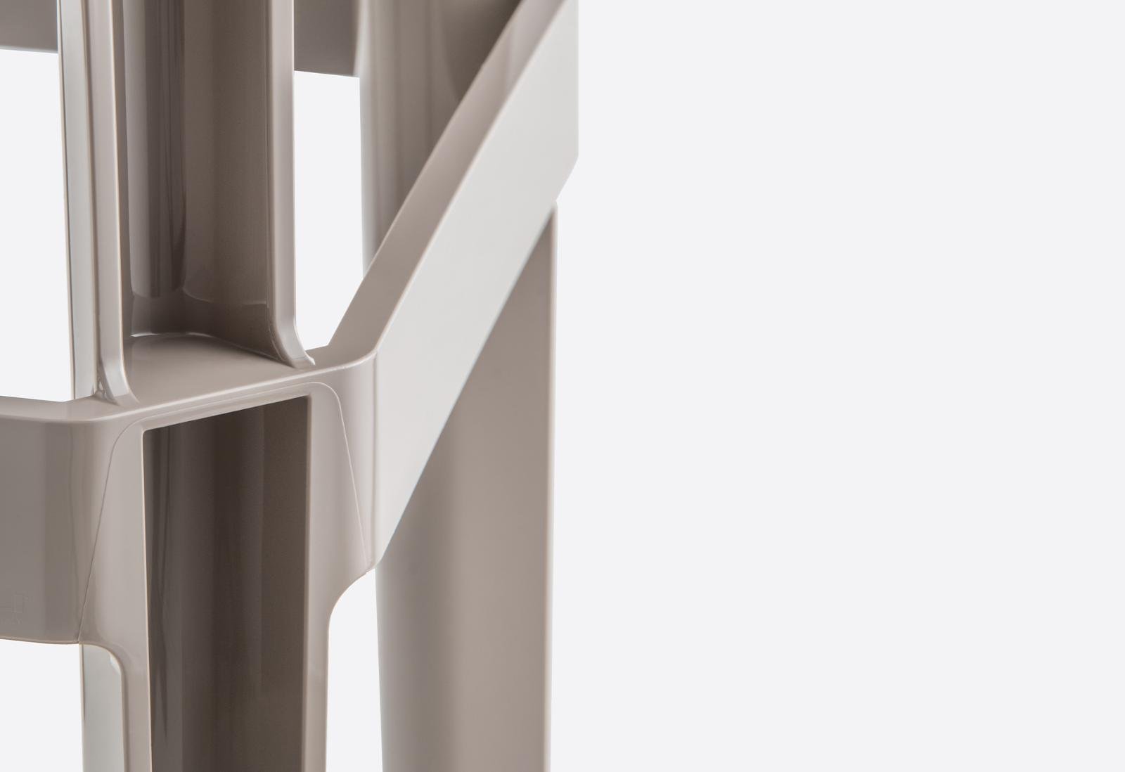 Pedrali Rubik 580- 14 Ks - Barová stolička z polypropylénu – Obrázok 2