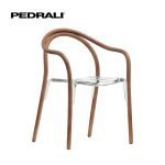 Pedrali Soul 3745 - 4 Ks - Kreslo so škrupinou z jaseňovej preglejky