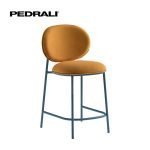 Pedrali Stiel 2967 - 3 Ks - Barová stolička s čalúneným sedadlom