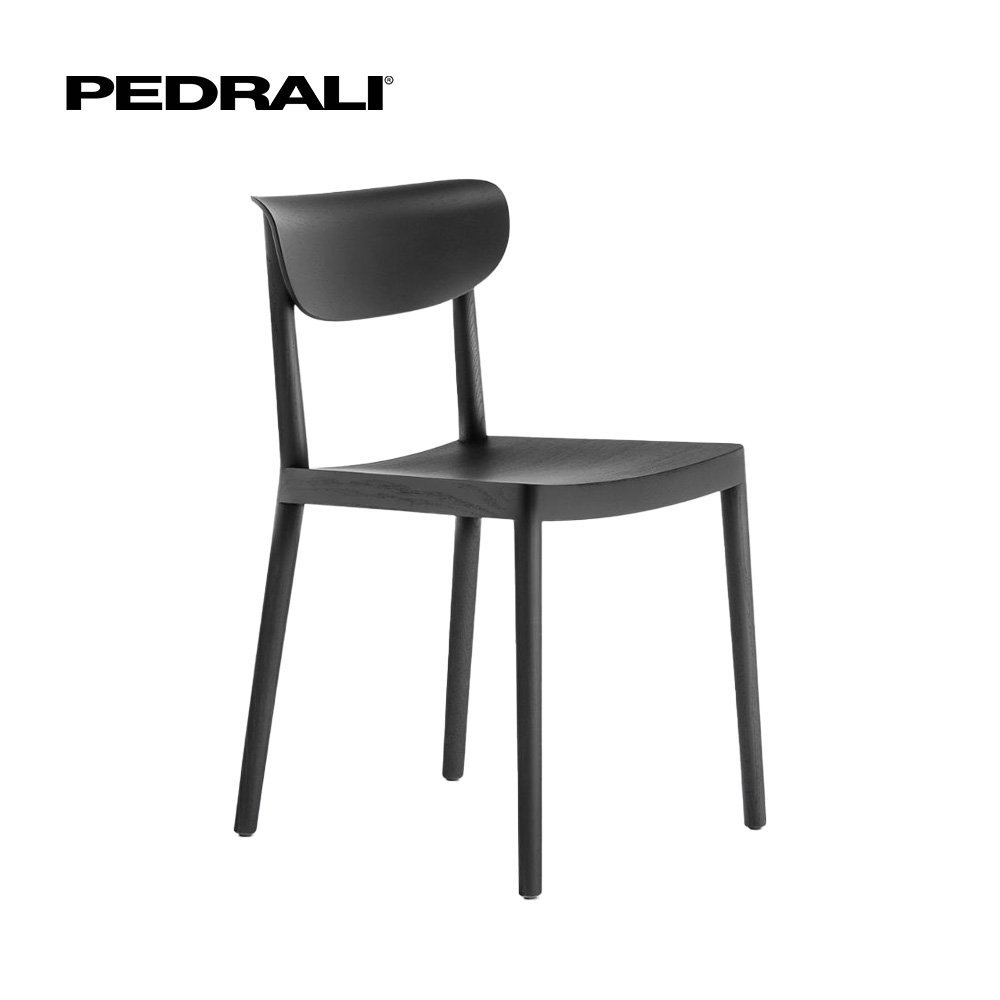 Pedrali Tivoli 2800 - 4 Ks - Stolička so škrupinou z jaseňovej preglejky