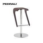 Pedrali Woody 496 - 4 Ks - Barová stolička so škrupinou z jaseňovej preglejky