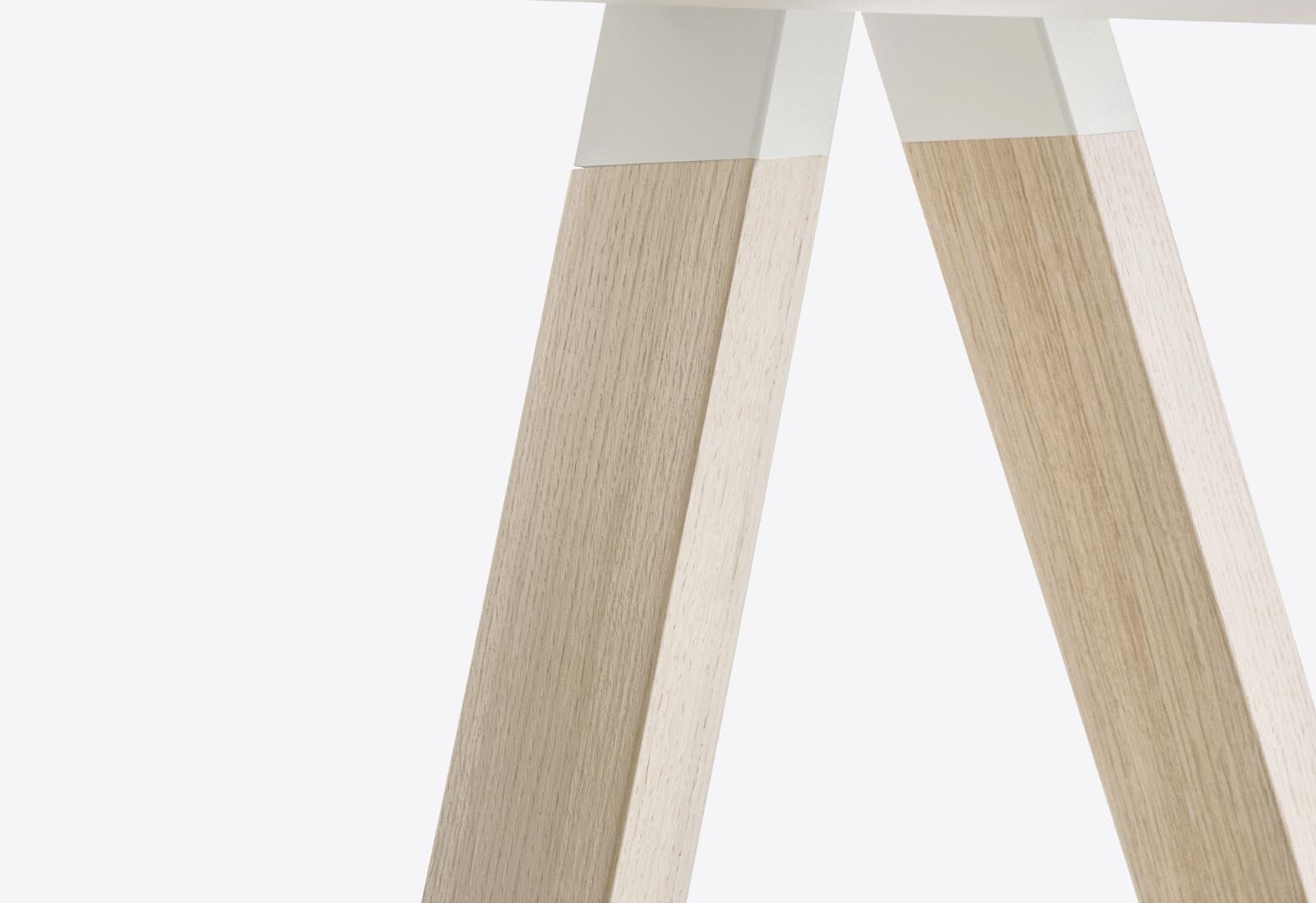 Pedrali ARKI-TABLE Wood arkw5/2 square 2 Ks - Vnútorný stôl – Obrázok 2